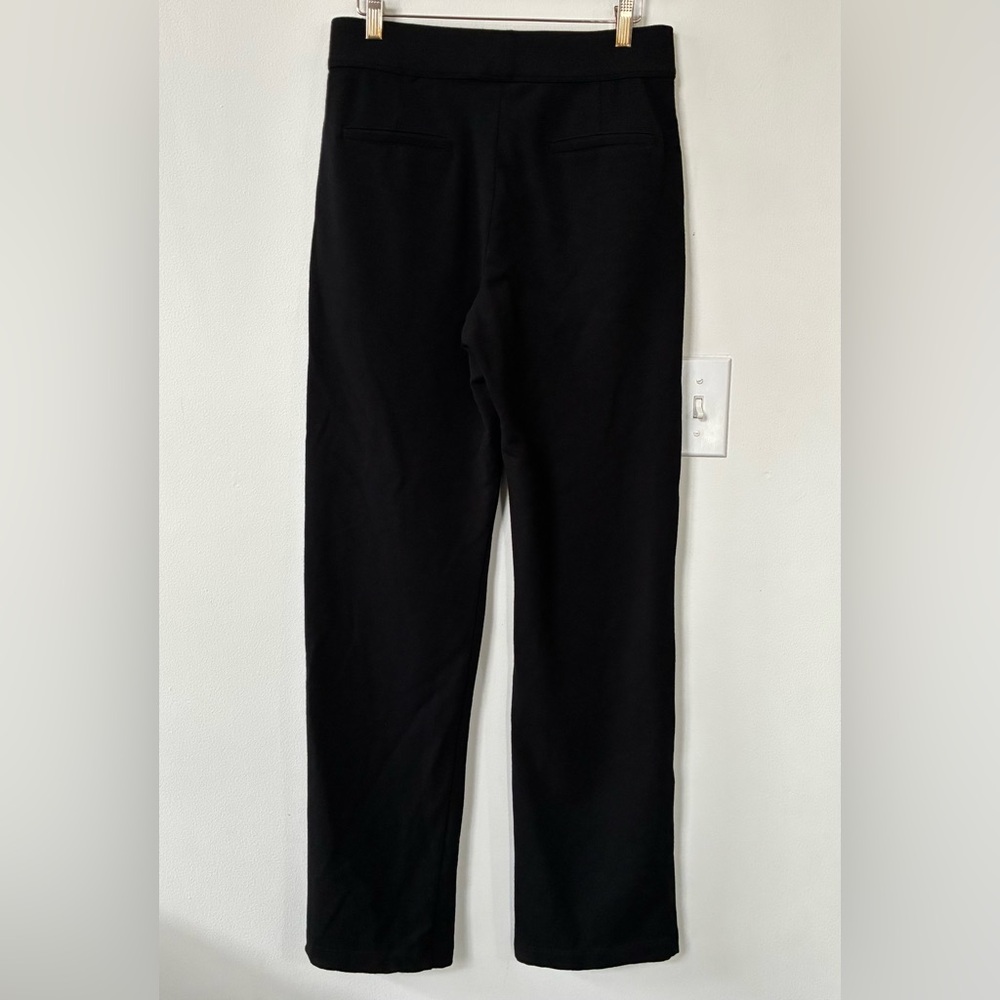 Woolx Emerson Straight Leg Pants in Black - Picture 7 of 10